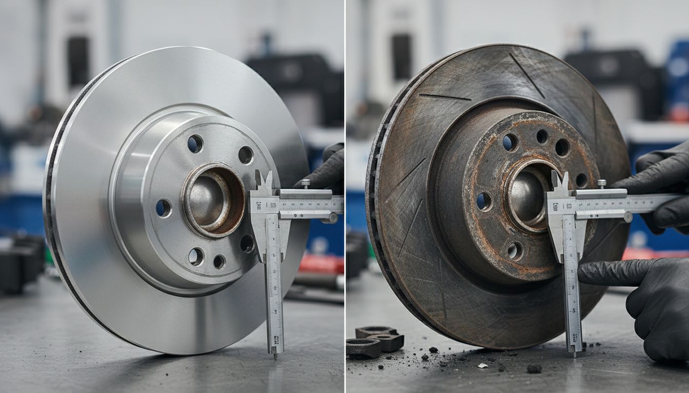 Pomiary techniczne – kiedy tarcza jest faktycznie zużyta?