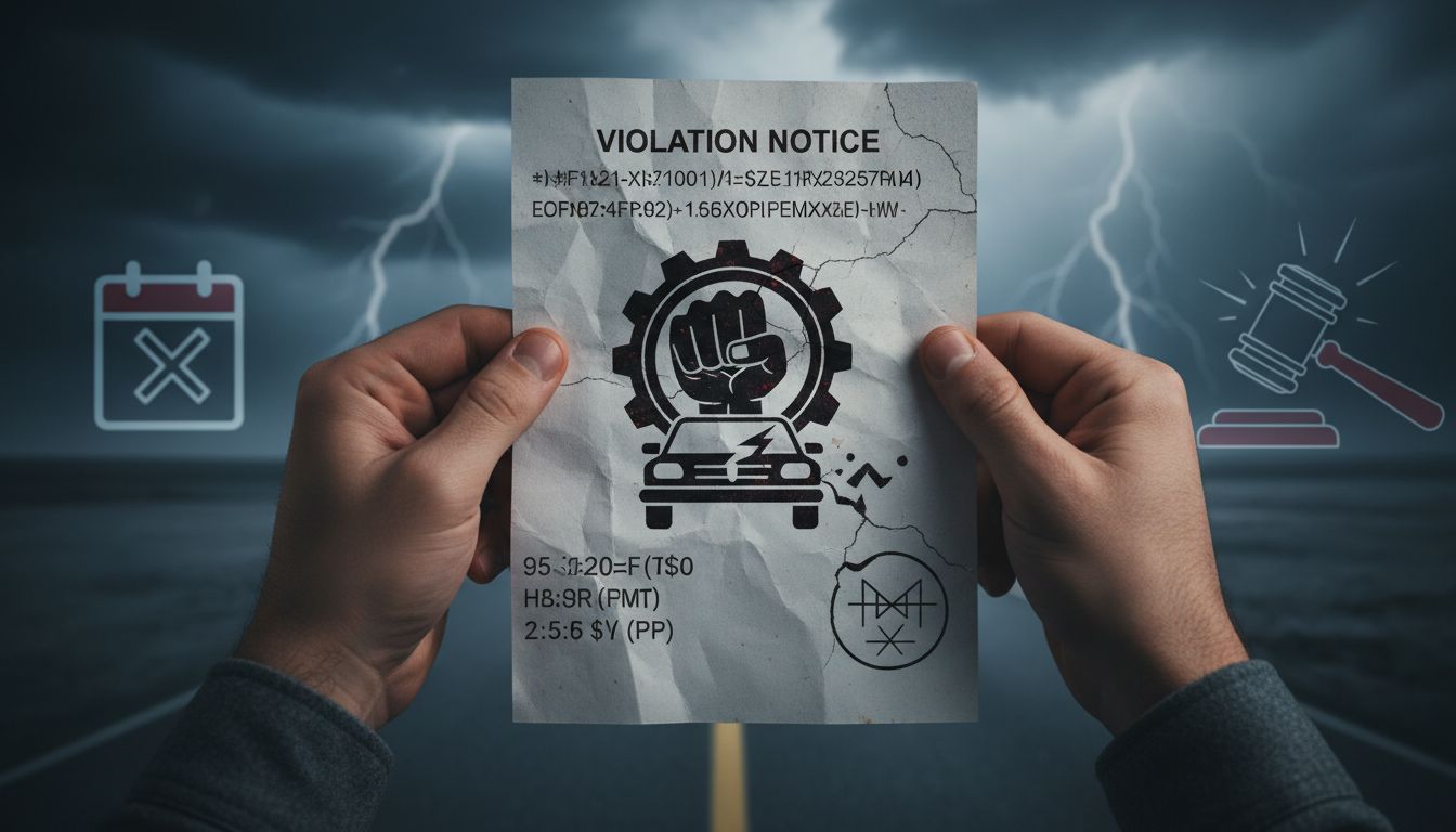 Wysokość mandatu za brak przeglądu w 2026 roku – taryfikator bez litości