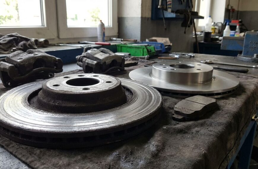 Zużyte tarcze hamulcowe – jak rozpoznać pierwsze objawy i kiedy je wymienić?