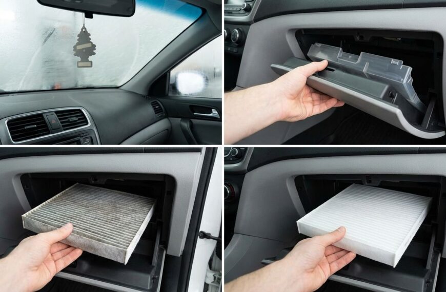 Parujące szyby i brzydki zapach? Wymiana filtra kabinowego krok po kroku