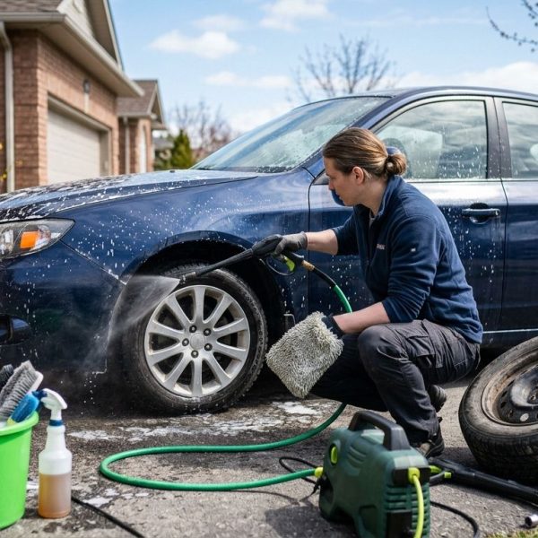 Jak przygotować samochód na wiosnę po sezonie zimowym?