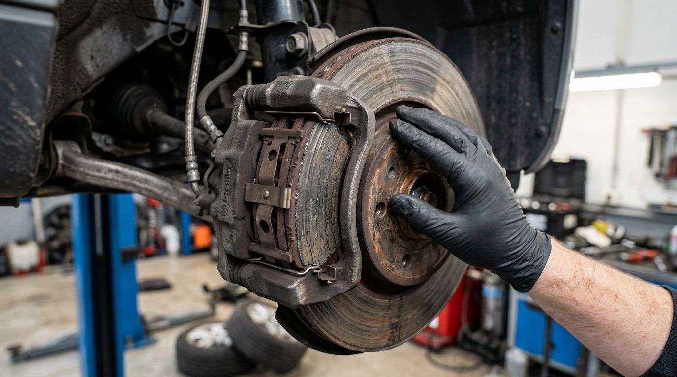 Wizualna ocena stanu klock&oacute;w i tarcz