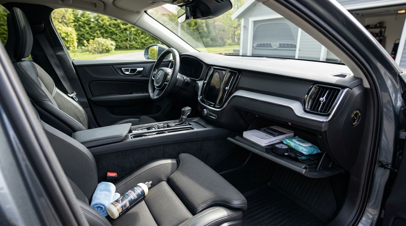 Porządki we wnętrzu pojazdu