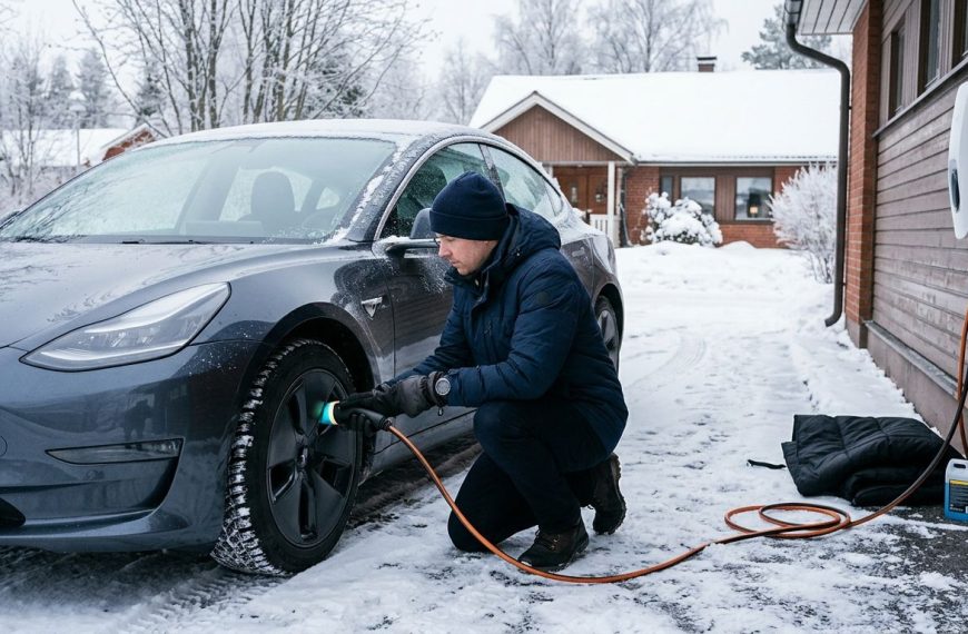 Jak dbać o baterię elektryka zimą? Praktyczne porady