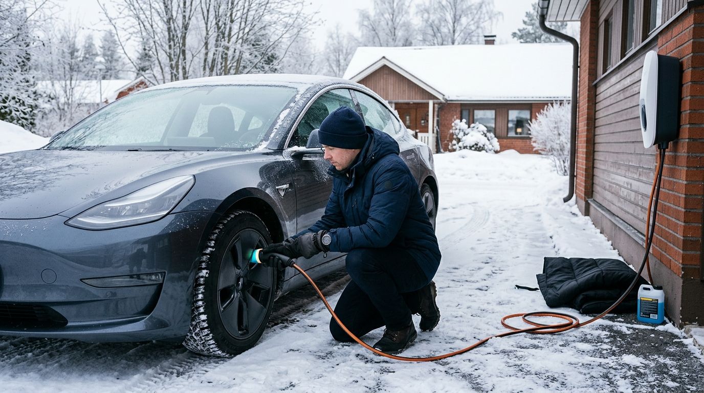 Jak dbać o baterię elektryka zimą? Praktyczne porady