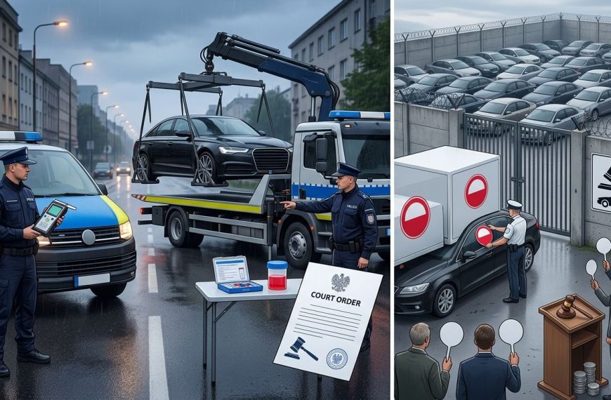 Konfiskata auta w Polsce: kiedy tracisz samochód na zawsze?